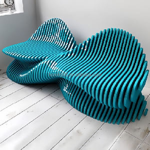 Banco de Servicio de Madera Elegante y de Lujo para Oficina, Aire Acondicionado, Parques, Gimnasios, Patios y Centros Comerciales - Duradero - Product Image 6