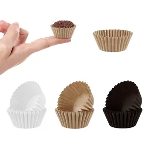 Food Grade Muffin Cups Niet-toxisch Baking Cups Vetvrij Tulp Cupcake Liners