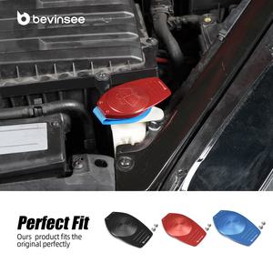 Tapa de depósito de lavadora de coche BEVINSEE #8D0955455 tapa de arandela de parabrisas de aluminio para <span class=keywords><strong>Volkswagen</strong></span> Passat Polo para Audi TTS 2,0 <span class=keywords><strong>TSI</strong></span> 8S - Product Image 6