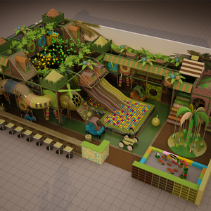 Chủ đề khác nhau sân chơi trẻ em nghịch ngợm lâu đài sân chơi trong nhà với trượt mềm - Product Image 6