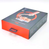 Boîtes d'emballage en carton ondulé kraft recyclé écologiques, dorure à chaud personnalisable, prix négociable, emballage cadeau pour bijoux et vêtements