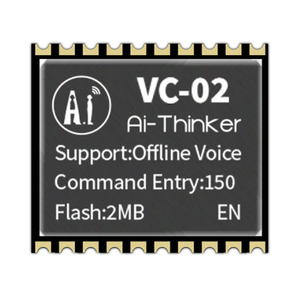 โมดูล Ai-Thinker NEW VC-02 พร้อมระบบจดจำเสียงออฟไลน์ US516P6 สำหรับบ้านอัจฉริยะ - Product Image 1