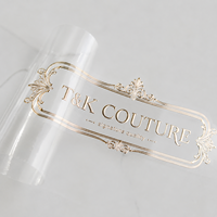 Autocollant adhésif imperméable en zinc de haute qualité, logo personnalisé en relief 3D pour les soins de la peau et les parfums