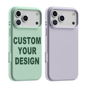 Funda de Silicona Líquida <span class=keywords><strong>Original</strong></span> de Alta Calidad para <span class=keywords><strong>iPhone</strong></span> 17 Pro Max 16 15 14, <span class=keywords><strong>Forro</strong></span> de Microfibra, Protectora para la Parte Trasera del Móvil - Product Image 3