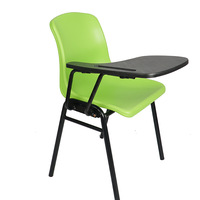 Mobilier scolaire bon marché chaises d'école pliées bureau d'étudiant avec tableau d'écriture pour réunion mobilier d'université