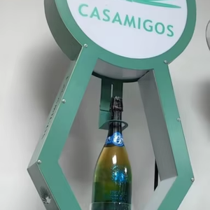 Exhibidor de Botellas Casamigo con Logotipo Personalizado, Exhibidor de Botellas de Champán LED, Presentador de Botellas VIP para Club Nocturno, Lounge, Bar, Fiesta - Product Image 1