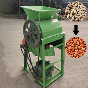 Machine à décortiquer les arachides à grande échelle avec support personnalisé, moteur en acier inoxydable, haute capacité 300-600 kg/h, multifonctionnelle - Product Image 6