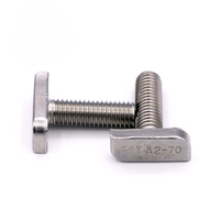 Tornillos en T de acero inoxidable tipo martillo M8 Steinway en stock para paneles solares