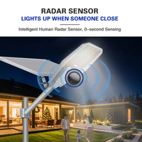 Lampadaire solaire tout-en-un, indice de protection IP65, adapté à l'éclairage extérieur des cours, des routes et des autoroutes