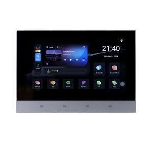 เครื่องขยายเสียงระบบสัมผัสความละเอียดสูงพร้อมจอแสดงผลปฏิทินและนาฬิกา รองรับระบบเสียง 2 โซน สำหรับเครื่องขยายเสียงอัตโนมัติในบ้านยุคใหม่ - Product Image 1