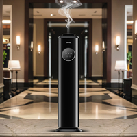 Diffuseur d'arômes sans eau en alliage d'aluminium commercial D170 pour restaurant, bureau, hôpital, hôtel, couverture de 5000 m³