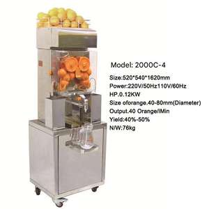 Sistema Automático de <span class=keywords><strong>Zumo</strong></span> de Naranja para Hoteles para Ofrecer Bebidas Premium y Mejorar las Puntuaciones de Satisfacción del Cliente - Product Image 5