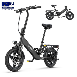 Vélo électrique pliable Hillmiles Mile 1, 14 pouces, mini vélo électrique 36V 250W 25km/h, vélo électrique de ville, en stock UE, à vendre - Product Image 1