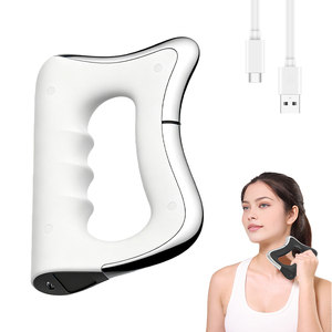 Grattoir chauffant pour les muscles fasciaux, 3 niveaux de vibration micro-électrique, lame de massage, pistolet de massage électrique pour la relaxation musculaire - Product Image 1