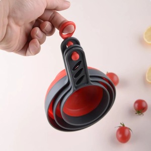 Juego de 3 Embudos de Cocina, 3 Tamaños, Embudo Plegable de Plástico, Dispensador de Líquidos, Embudo de Boca Ancha para Polvo, Líquido y Mermelada, Utensilios de Cocina - Product Image 2