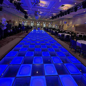 พื้นเต้นรำ LED อินฟินิตี้สำหรับงานแต่งงาน พื้นเต้นรำ LED แม่เหล็กแบบพกพา 3 มิติ - Product Image 1