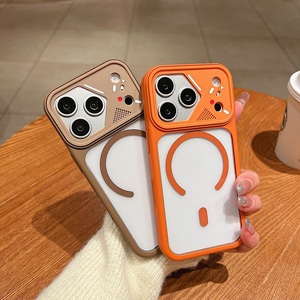 Luxury Transparent TPU Magnetic Case For iPhone 11 12 13 14 15 16 17 Pro Max Plus Wireless Charging Shockproof Cover - Product Image 2