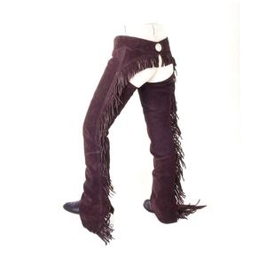 Cuero de vaca para montar a caballo, capó de cuero genuino para motocicleta, estilo occidental - Product Image 1