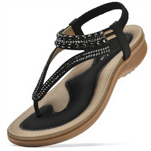 Fashionable Cross-border Stunning Waterproof High <b>Heels</b> 2025 Summer New Arrival Spring/Winter Fashion Style One-line Thick <b>Heel</b> - Product Image 3