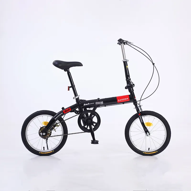 Bicicleta de exercício dobrável barata de boa qualidade/bicicleta dobrável de 16 polegadas por atacado/novo design em promoção mini bicicleta dobrável chinesa