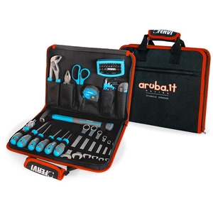 Herramientas, Juego de Herramientas, ESTUCHE DE TELA FERVI CON HERRAMIENTAS Y ACCESORIOS ARUBA RACING - Product Image 1