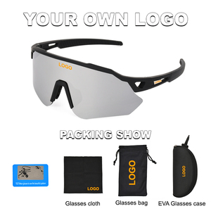 Bán Sỉ Bằng Sáng Chế Mới Biểu Tượng Tùy Chỉnh Tr 90 Đi Xe Đạp Cưỡi Xe Đạp Thể Thao Kính Mát Ống Kính Màu Đỏ Chống Uv 400 Chạy Kính - Product Image 3