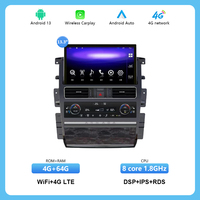 Meihua 13.3 Nissan Patrol Y62 Armada Car DVD Radio GPS Android Carplay Compatible avec tous les modèles Y62 Accessoire de véhicule d'origine