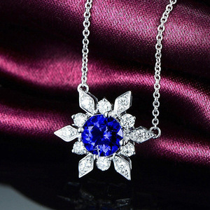 Collana con Ciondolo a Girasole per Donne, Accessorio Floreale per Uso Quotidiano, Catena per Clavicola - Product Image 2