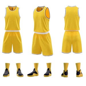 Vente en gros de vêtements de <span class=keywords><strong>basket</strong></span>-ball en maille respirante de haute qualité pour hommes - Product Image 5