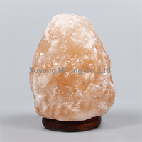 Lampe de sel de l'Himalaya naturelle en gros, 1-2 kg, 2-3 kg, 3-5 kg, 5-7 kg, lampe de sel rose en cristal