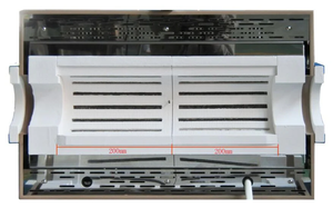 Horno de tubo deslizante de <span class=keywords><strong>1200</strong></span> °C (100mm de diámetro exterior) para un procesamiento térmico rápido- - Product Image 4