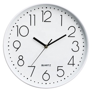 12inch 3D số nhựa Vòng tường thạch anh Analog trong nhà đồng hồ treo tường cho Trang chủ trang trí - Product Image 3