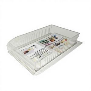CASAMAX WL AK-2948-3 Caja de Almacenamiento Clásica de Plástico para Refrigerador - Contenedor Elegante para Alimentos - 29*19*7 cm - Product Image 1