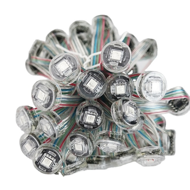 20MM Led Pixel Light 3203IC Full Color Waterproof Matrix Artnet Dmx Controller Rgb Led Modules CE&ROHS Made in China