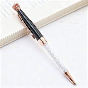 Hot-Selling <b>Multi</b>-<b>Color</b> Crown Metal Luxury Rollerball <b>Pen</b> Custom Logo Ballpoint <b>Pen</b> for Corporate Advertising - Product Image 5