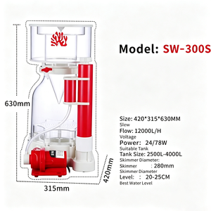 Filtre à éponge intégré pour aquarium - Biofiltration silencieuse et oxygénation - Product Image 5