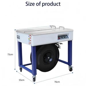 Máquina <span class=keywords><strong>Flejadora</strong></span> Manual Semiautomática para Cartón, Metal y Embalaje, con Correa <span class=keywords><strong>de</strong></span> Polipropileno - Product Image 4