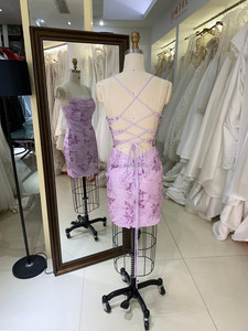 Nuevo lindo corto impreso flor Prom Homecoming vestido proveedores corto Prom vestido <span class=keywords><strong>de</strong></span> cóctel <span class=keywords><strong>para</strong></span> <span class=keywords><strong>adolescentes</strong></span> - Product Image 3