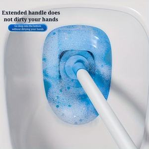 JOYBOS Cepillo Desechable para Inodoro de Diseño Colgante, Juego de Cepillos de Limpieza y Soporte para Limpieza de Baño e Inodoro - Product Image 4