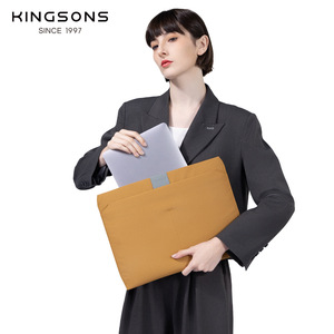 Kingsons <b>Tablet</b> Case 14 Inch Polyester Zipper Closure Clutch Style For Urban Elites - Product Image 1