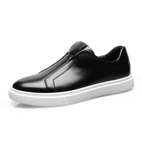 Nouvelles Chaussures Classiques Habillées pour Hommes, Modèles Italiens Formels en Cuir PU, Chaussures de Ville à Bout Rond