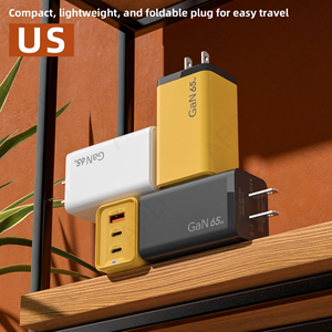 เครื่องชาร์จด่วน USB-A ประเภท C 3 พอร์<span class=keywords><strong>ต</strong></span>ชาร์จเร็วสุดพร้อมอะแดปเตอร์โทรศัพท์มือถือ<span class=keywords><strong>แบ</strong></span>บเบาสำหรับไอโฟน <span class=keywords><strong>ซัม</strong></span><span class=keywords><strong>ซุง</strong></span> เสี่ยวมี่ - Product Image 5