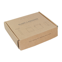 Boîte d'expédition personnalisée OEM pour cadeaux, avec impression de logo par pelliculage, plusieurs couleurs, pour marchands de marques, vente directe