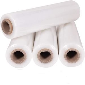 Hot Seal Stretch Wrapping Film Roll Factory Price High Quality New PE Casting Grade Lldpe <b>Plastic</b> <b>Wrap</b> Roll - Product Image 1