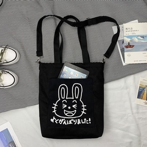 Nouveau Style personnalisé imprimé Logo fourre-tout Shopping coton toile sac femme toile Ins mignon grand avec poignée sac à bandoulière - Product Image 3