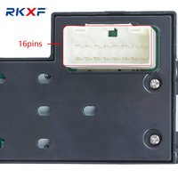 Interruptor Maestro de Elevalunas Eléctrico 93570-1Z010 para Hyundai i30 2007-2012, Reemplazo OEM, Delantero Izquierdo, Descenso Automático