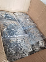 Clips Metálicos de Acero Inoxidable para Fijación de Revestimiento de Pared WPC, Abrazaderas de Enclavamiento, Clips de Techo de PVC para Paneles Decorativos