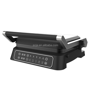 เตาปิ้งย่างไฟฟ้าสแตนเลสแบบดิจิตอล AOJA แผ่นย่างถอดได้ 5 โปรแกรม (<span class=keywords><strong>สเต็ก</strong></span>/แซนวิช/เบอร์เกอร์/ปลา/ไก่) ปรับระดับได้ - Product Image 6