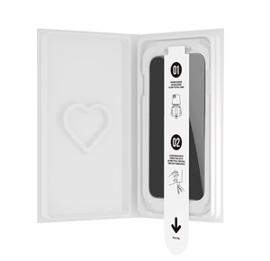 Verstärktes Black Edge 180 ° Sichtschutz glas für iPhone 17Air Pro Max 2 Glas in 1 Magic Box Schnell installation skit - Product Image 3