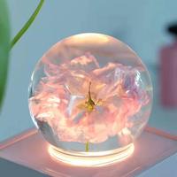 Lovebay Usine En Gros Naturel Éternelle Rose Fleur Lumière dans une Boîte Cadeau Lourd Rose Fleur De Cerisier Cadeaux De Mariage pour Les Invités